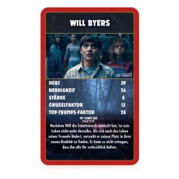 Stranger Things - Karten Spiel  - Top Trumps Collectables