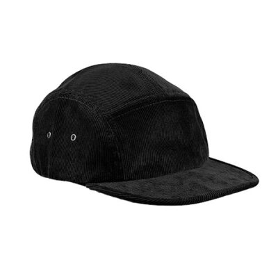 Beechfield - CB679 - EarthAware Organic Cord Camper Cap - Black