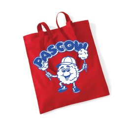 Pascow - Zuckerwatte - Tote Bag / Jutebeutel - red