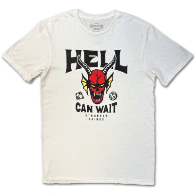 Stranger Things - Hell Can Wait - white - T-Shirt XL