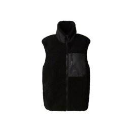 Build Your Brand - BY407 - Bonded Sherpa Vest - black