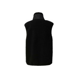 Build Your Brand - BY407 - Bonded Sherpa Vest - black