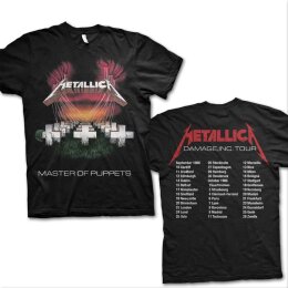 Metallica - Master Of Puppets European Tour 86 - Unisex...