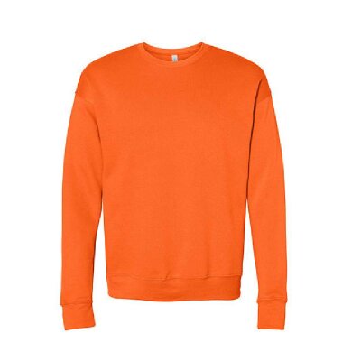 Bella + Canvas - 3945 Unisex Sponge Fleece Drop Shoulder Sweatshirt - orange