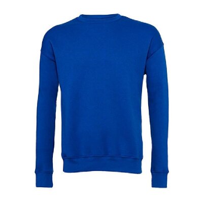 Bella + Canvas - 3945 Unisex Sponge Fleece Drop Shoulder Sweatshirt - true royal
