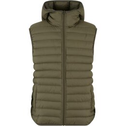 Urban Classics - TB8020 - Basic Light Weight Vest With Hood - darkolive