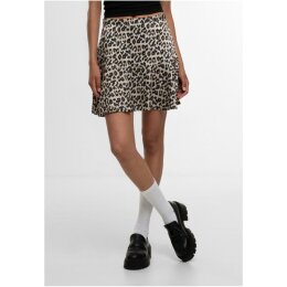 Urban Classics - TB7540 Ladies Leo Volants Mini Skirt - leo S