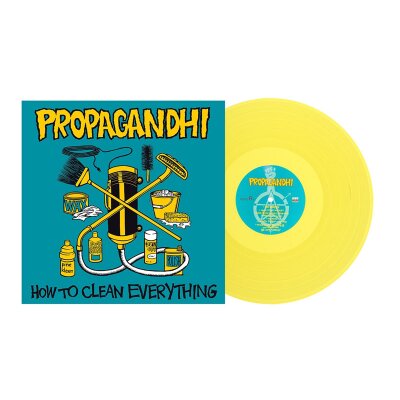 PROPAGANDHI - HOW TO CLEAN EVERYTHING (YELLOW VINYL) - LP