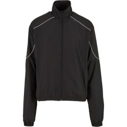 Urban Classics - TB7379 - Piped Panel Trackjacket - black
