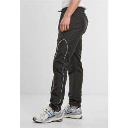 Urban Classics - TB7380 - Piped Panel Trackpants - black