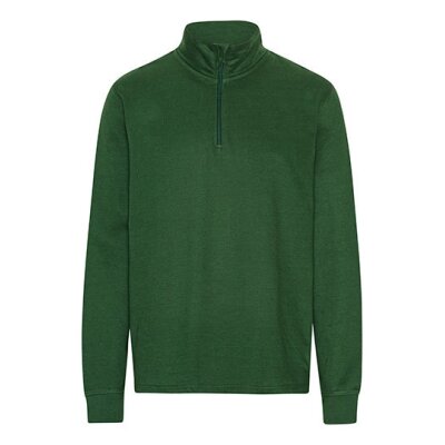 Neutral - Unisex Quarter Zip Sweatshirt (O73701) - Bottle green