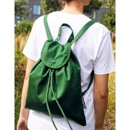 Neutral - Twill Light Backpack (O90070) - Bottle green