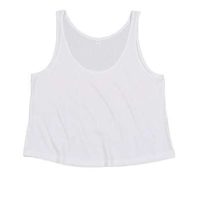 Mantis - Women´s Organic Crop Vest (M127) - white L