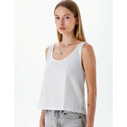Mantis - Women´s Organic Crop Vest (M127) - white L