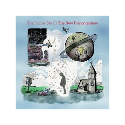 NEW PORNOGRAPHERS, THE - THE FORMER SITE OF  (ORANGE & RED MAI TAI VINYL) - LP