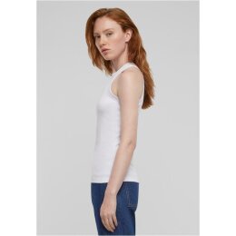 Urban Classics - TB6188 - Ladies Racer Back Rib Top - white
