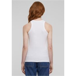 Urban Classics - TB6188 - Ladies Racer Back Rib Top - white