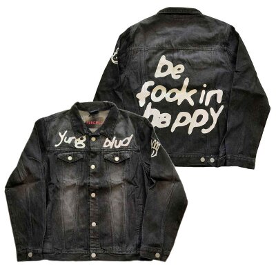 Yungblud - Be Fookin Happy - black - Denim Jacket