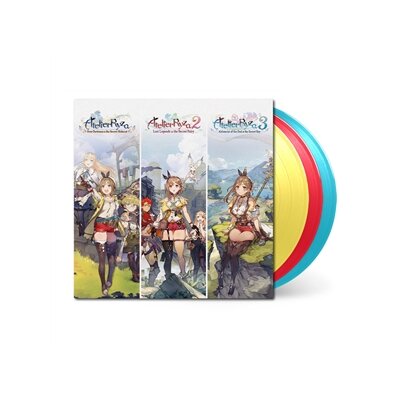 VARIOUS - ATELIER RYZA TRILOGY (LEMON, RED & LIGHT BLUE) - LP
