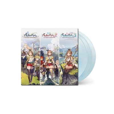 VARIOUS - ATELIER RYZA TRILOGY (CLEAR W/ SKY BLUE MARBLES) - LP
