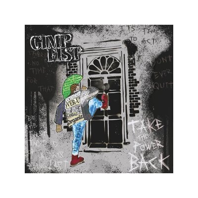 GIMP FIST - TAKE THE POWER BACK (YELLOW-BLACK ATOMIC VINYL) - LP