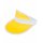 L-merch - Sunvisor PVC - C1820 - white/ yellow