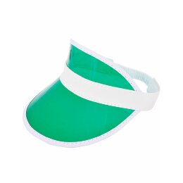 L-merch - Sunvisor PVC - C1820 - white/ green