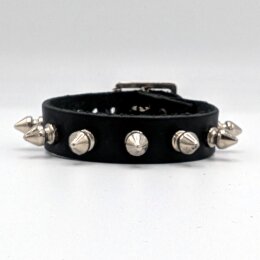 Armband mit silbernen Killernieten - 1-Reihig - WB015 -...