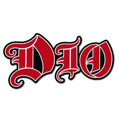 Dio - Logo Cut Out - Patch
