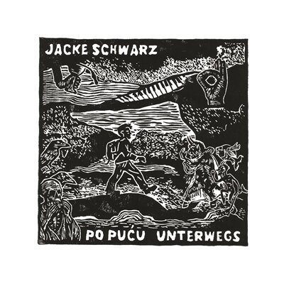 JACKE SCHWARZ - PO PUCU UNTERWEGS - LP