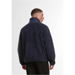 Build Your Brand - BY406 - Bonded Sherpa Jacket - Navy