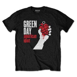 Green Day - American Idiot - Unisex Shirt - black -...