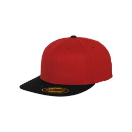 Flexfit - Premium 210 Fitted 2-tone - 6210T - red/black