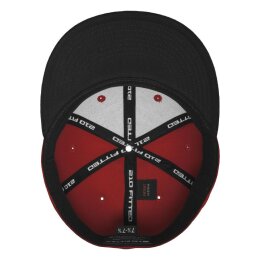 Flexfit - Premium 210 Fitted 2-tone - 6210T - red/black