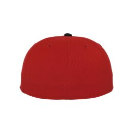 Flexfit - Premium 210 Fitted 2-tone - 6210T - red/black