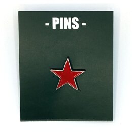Stern - rot - Pin