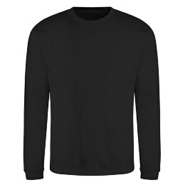 Just Hoods - Sweatshirt - AWDis Sweat - JH030 - Jet Black L