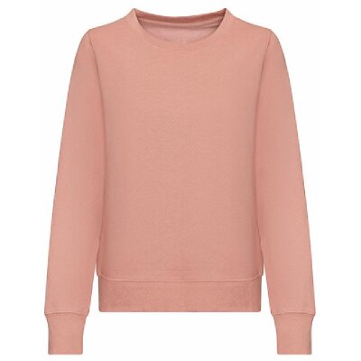 Just Hoods - Women`s Sweatshirt - AWDis Sweat - JH030F - Dusty Pink