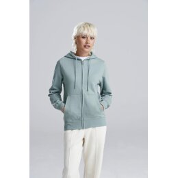 Just Hoods - Women`s College Zoodie - JH050F - Heather Grey