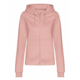 Just Hoods - Women`s College Zoodie - JH050F - Dusty Pink