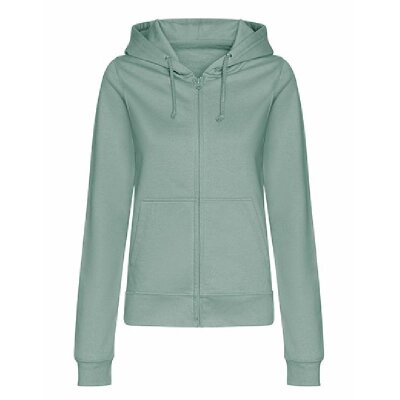 Just Hoods - Women`s College Zoodie - JH050F - Dusty Green