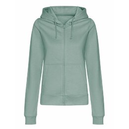 Just Hoods - Women`s College Zoodie - JH050F - Dusty Green