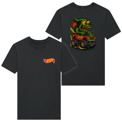 Syff -  Monstertruck - T-Shirt unisex - black