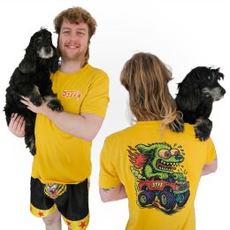 Syff -  Monstertruck - T-Shirt unisex - black