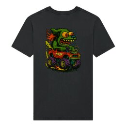 Syff -  Monstertruck - T-Shirt unisex - black