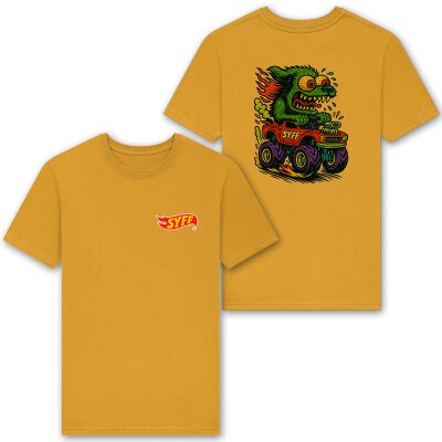 Syff -  Monstertruck - T-Shirt unisex - yellow L