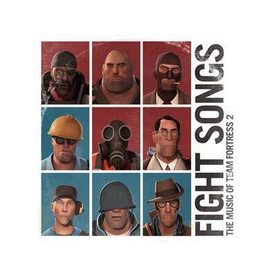 VALVE STUDIO ORCHESTRA - FIGHT SONGS: THE MUSIC OF TEAM FORTRESS 2 (RED & BLUE VINY) - LP