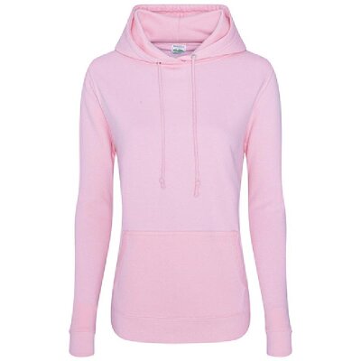 Just Hoods - Women´s College Hoodie - JH001F - Baby Pink