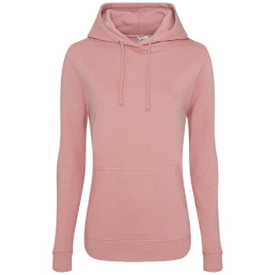 Just Hoods - Women´s College Hoodie - JH001F - Dusty Pink