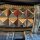 Nietengürtel - Gürtel mit silbernen Pyramidennieten und Stitching  - 2-Reihig - B359 - Echtleder - black S